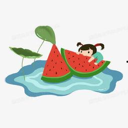 画吃瓜的人简单,窥见生活百态