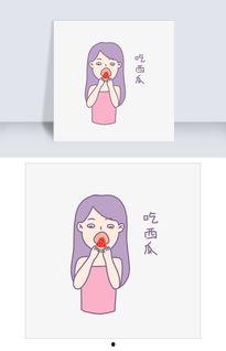 吃瓜表情包绘画教程,跟随教程，开启你的创意之旅